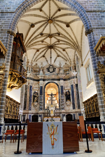 Kirche Ireja de Sao Francisco  gothischer Stil  Evora  UNESCO Weltkulturerbe  Alentejo  Portugal  Europa