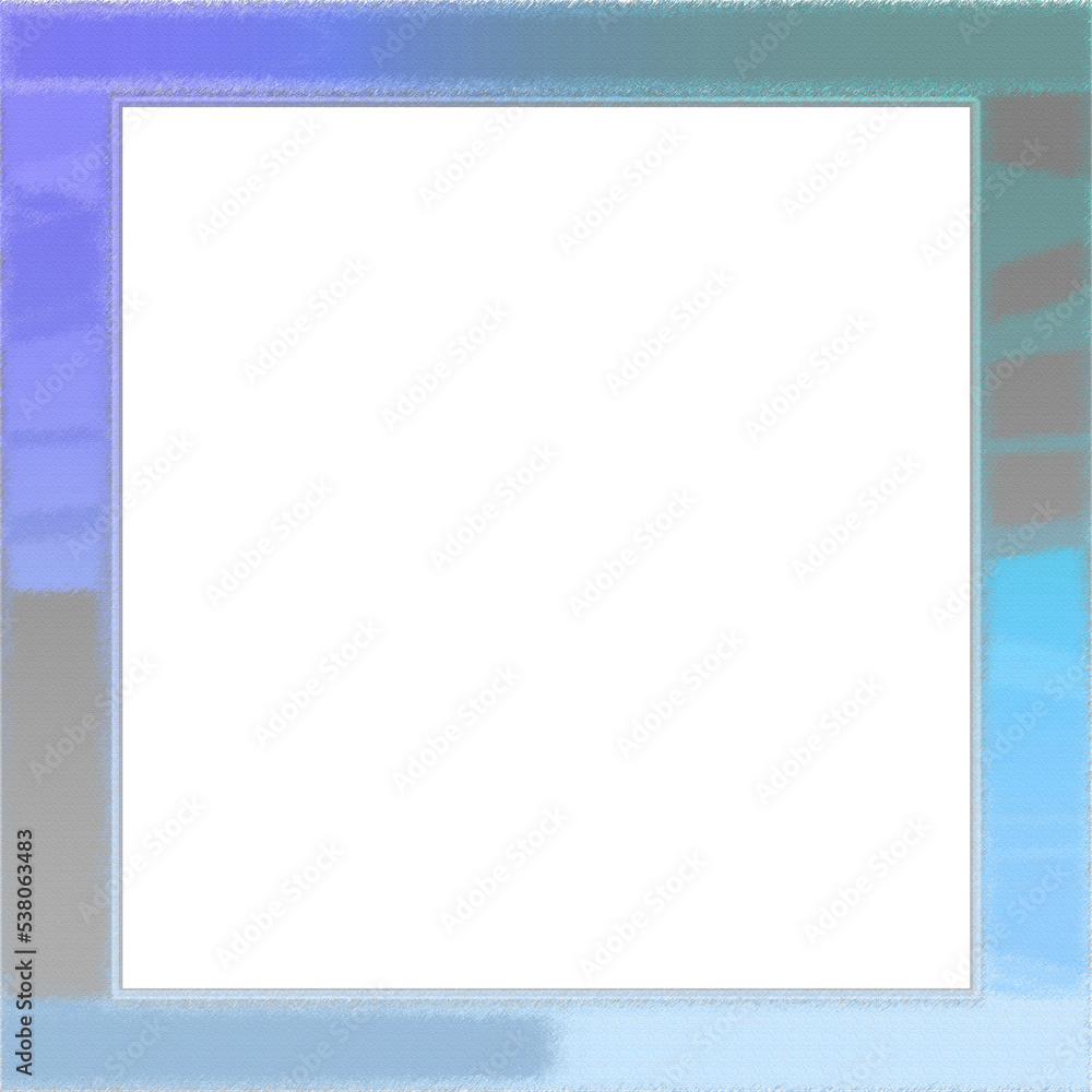 Abstract transparent glitch art border element. Abstract transparent glitch art border element.