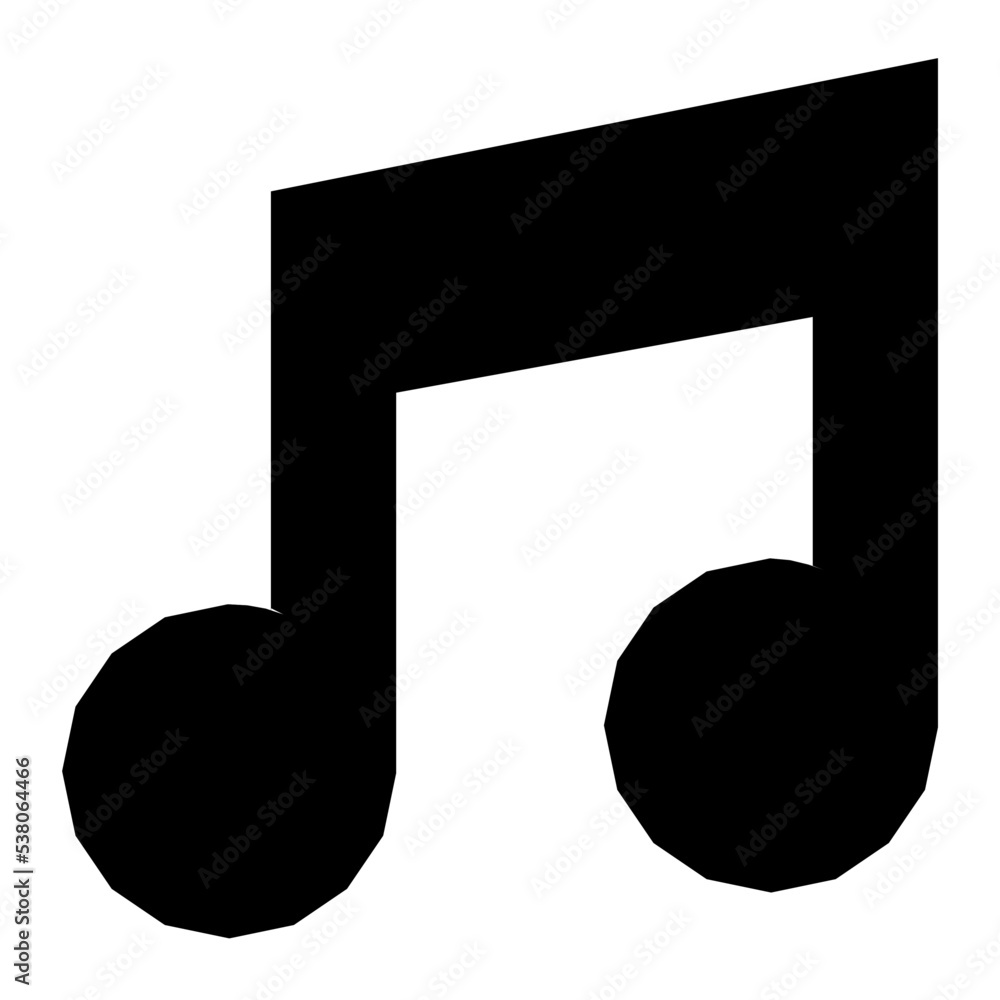 Music Note Vector Icon Music Note Vector Icon