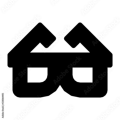 Glasses Vector Icon