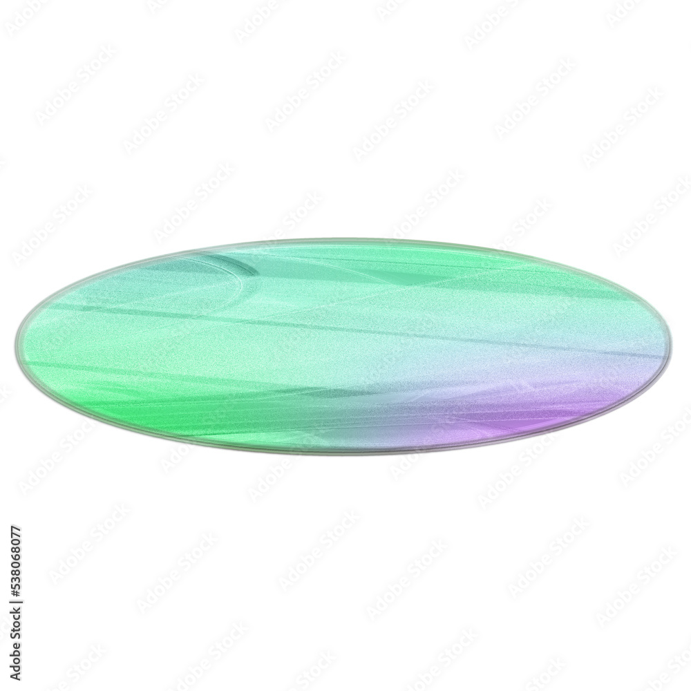 Abstract transparent oval border element. Abstract transparent oval border element.