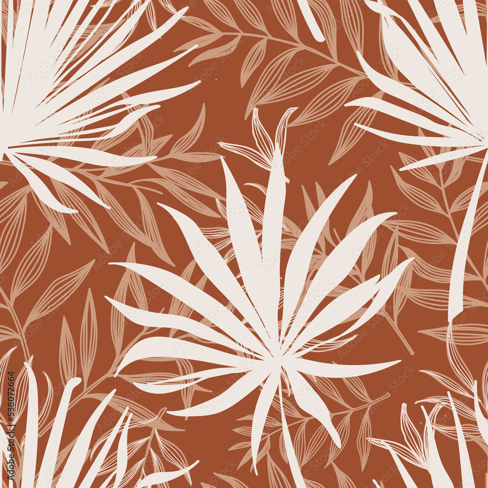 Exotic Tropical or hawaii, hawaiian print, seamless pattern design Exotic Tropical or hawaii, hawaiian print, seamless pattern design