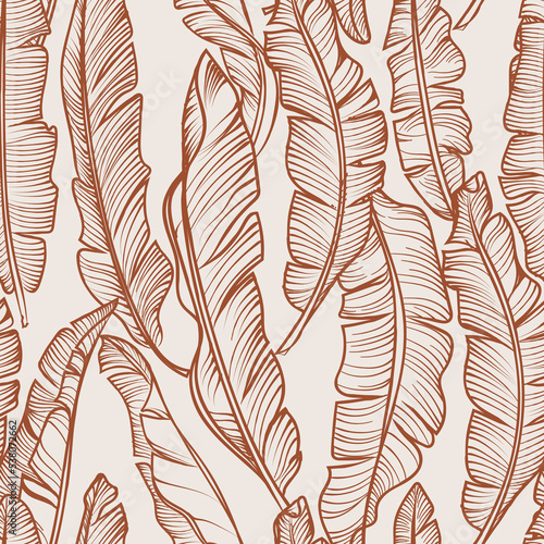 Exotic Tropical or hawaii, hawaiian print, seamless pattern design