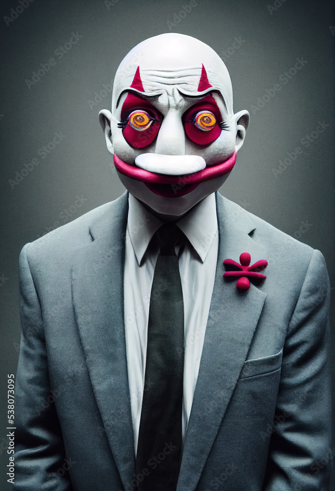 clown in suit clown in suit