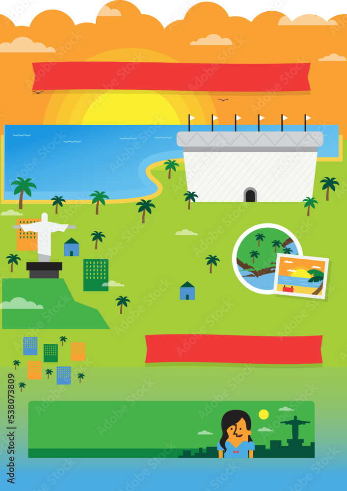 Illustration about Brazil Illustration about Brazil