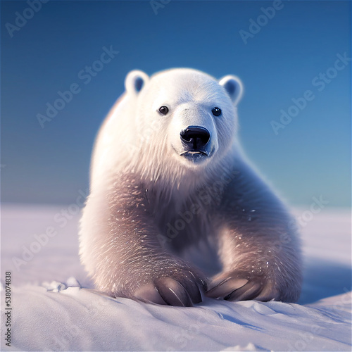 Polar bear cub