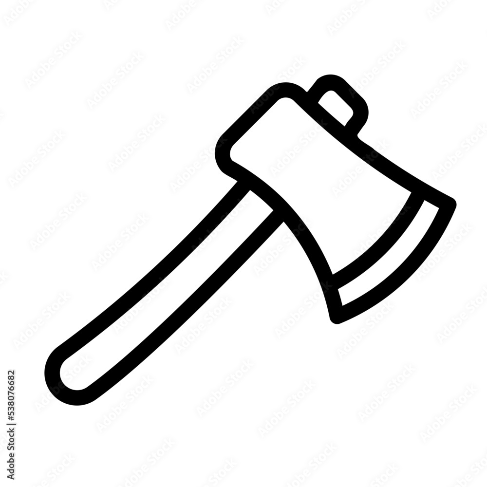 axe line icon axe line icon