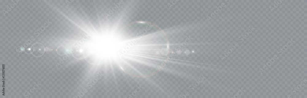 Vector transparent sunlight special lens flare light effect Vector transparent sunlight special lens flare light effect