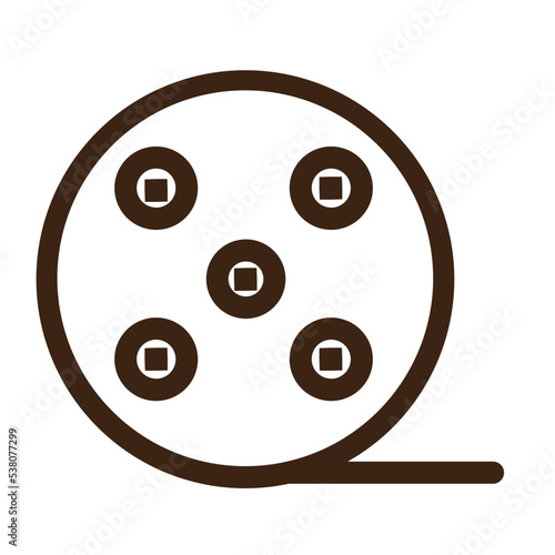 network role social web outline icon