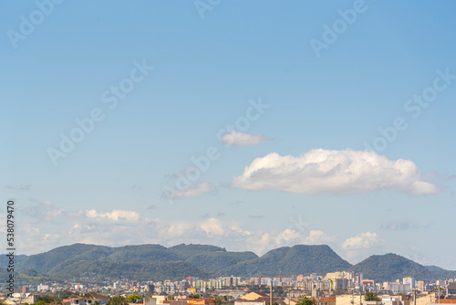 Panoramic of the city of Santa maria RS Brazil © Alex R. Brondani