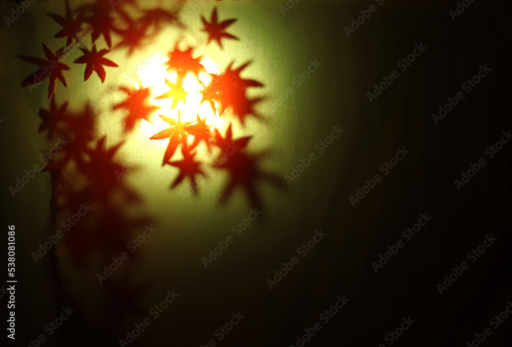 Blurred background of autumn maple leaves. autumn decor Blurred background of autumn maple leaves. autumn decor