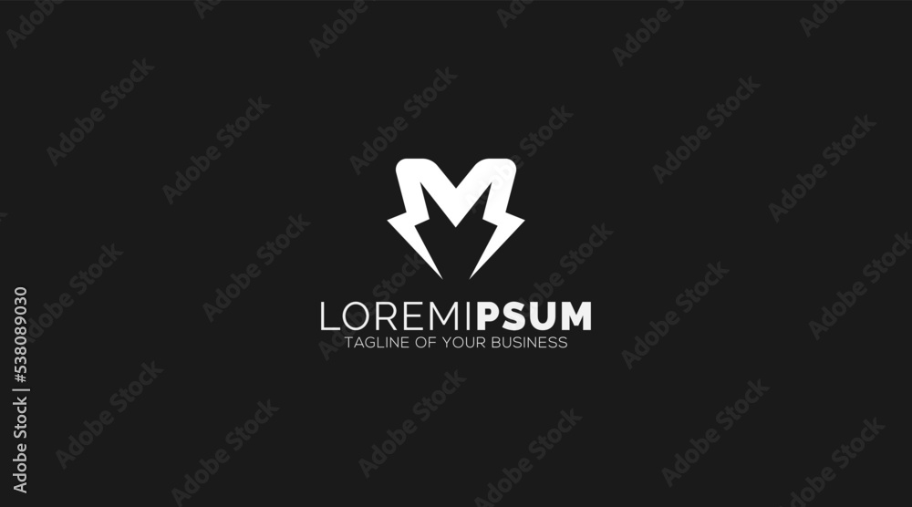 Letter M logo icon design template elements
Letter M logo icon design template elements