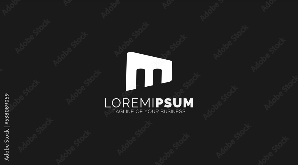 Letter M logo icon design template elements
Letter M logo icon design template elements