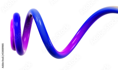 Abstract 3D Shape Transparent