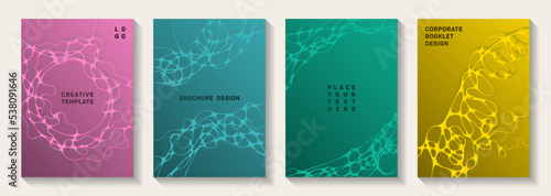 Artificial intelligence concept abstract vector