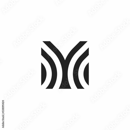 simple B and K initials logo