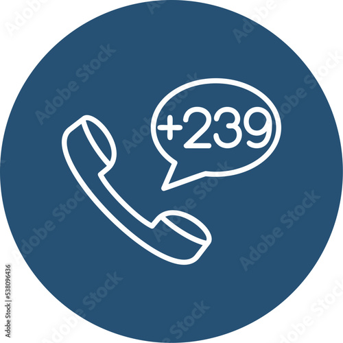 Sao Tome and Principe Dial code Icon