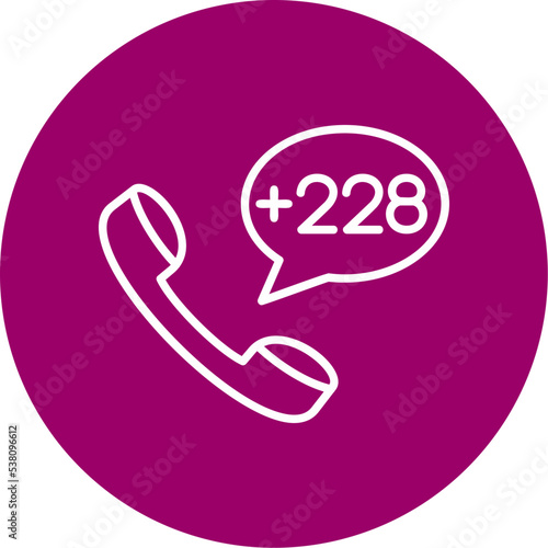 Togo Dial code Icon