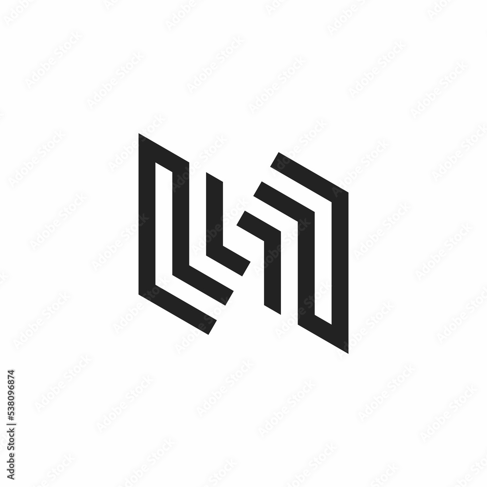 L I and N initials logo L I and N initials logo