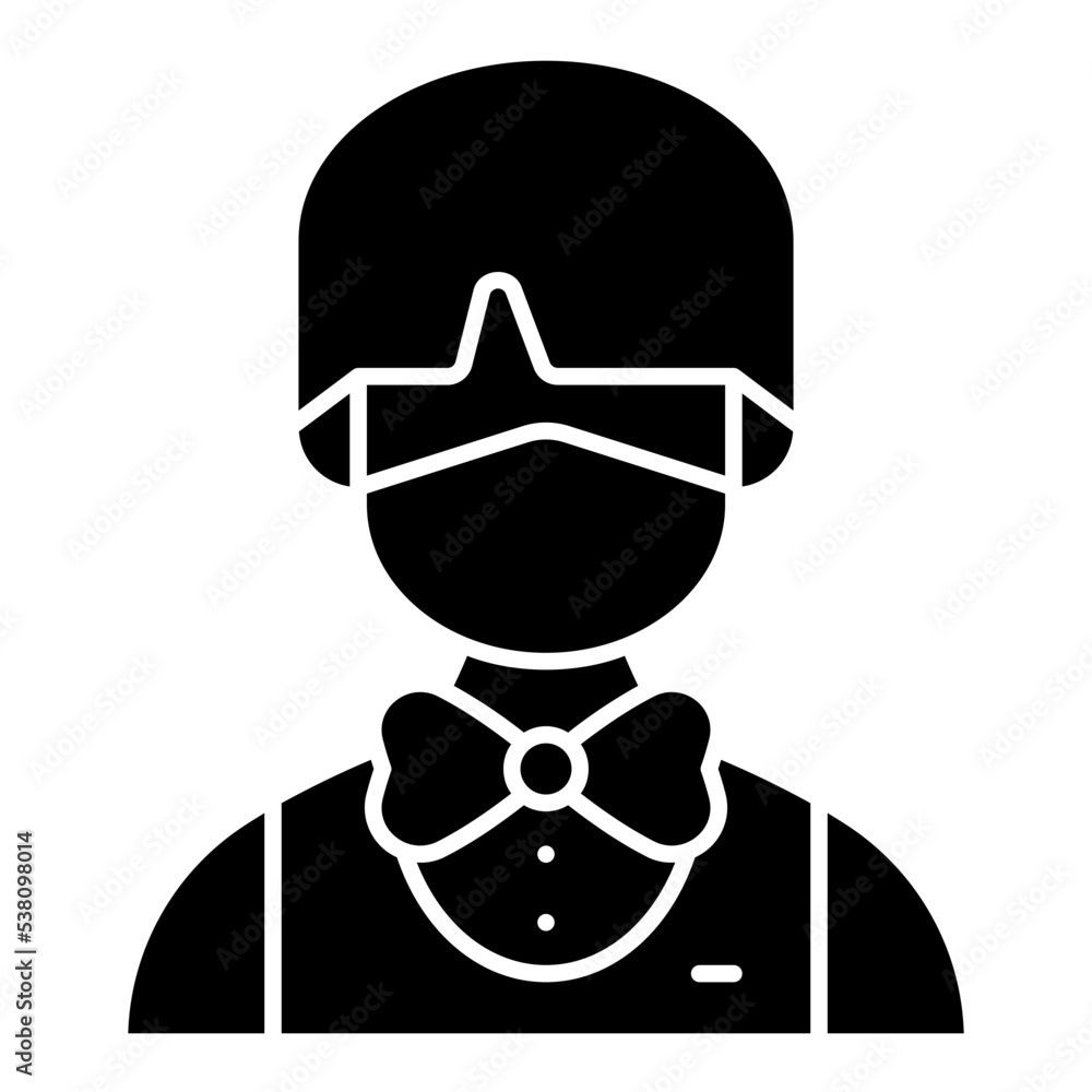 bartender solid icon bartender solid icon