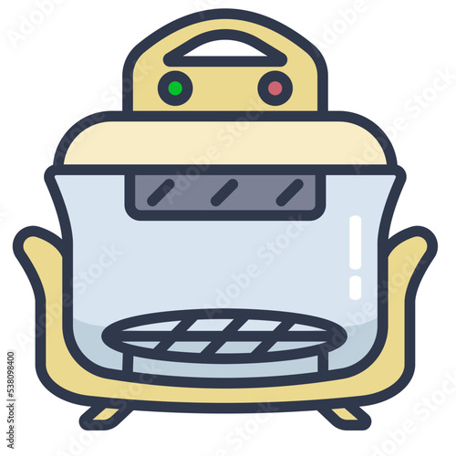 Convection oven icon