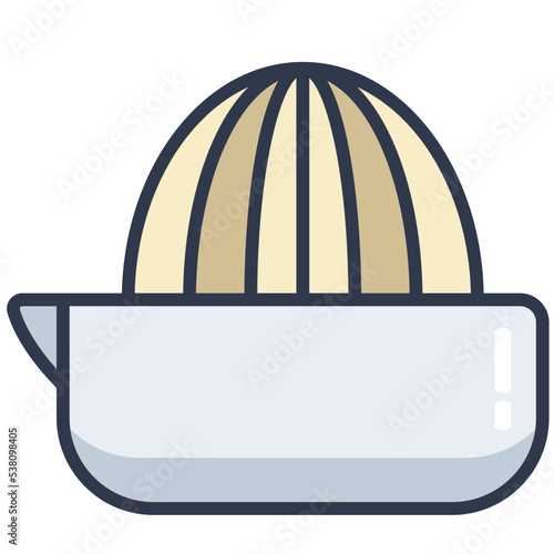 Citrus juicer icon