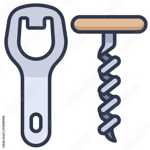Bottle opener icon