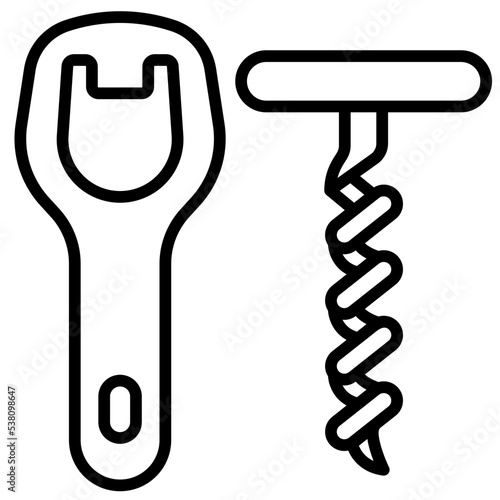 Bottle opener icon
