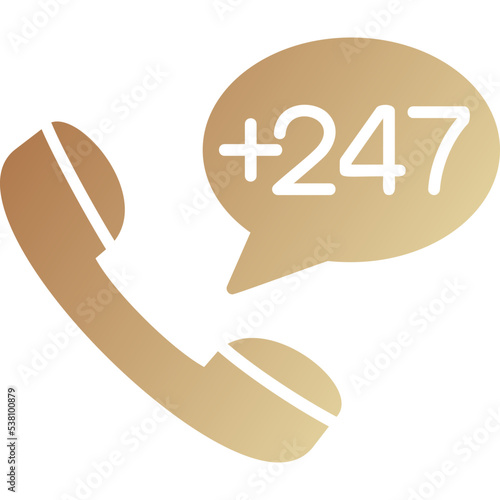 Ascension Island Dial code Icon