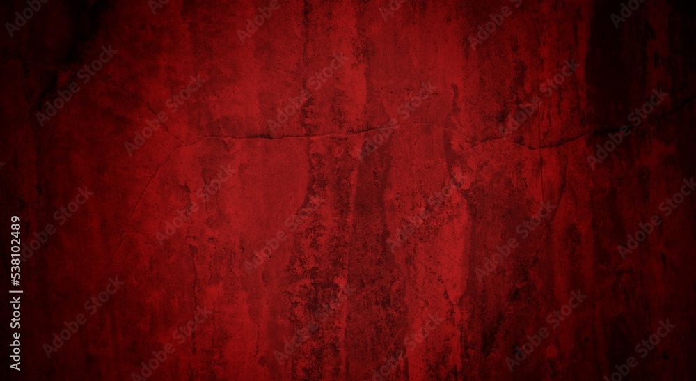 Abstract grunge red background texture, scary red dark background