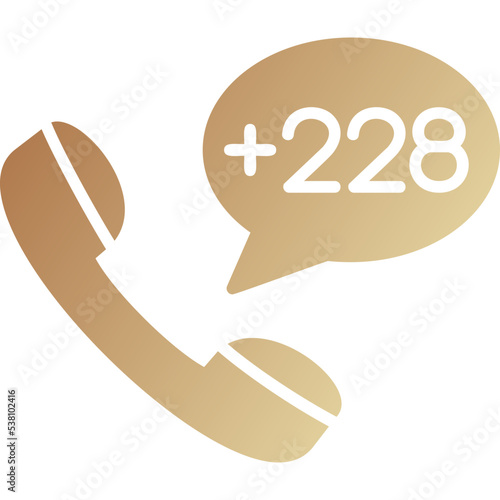 Togo Dial code Icon