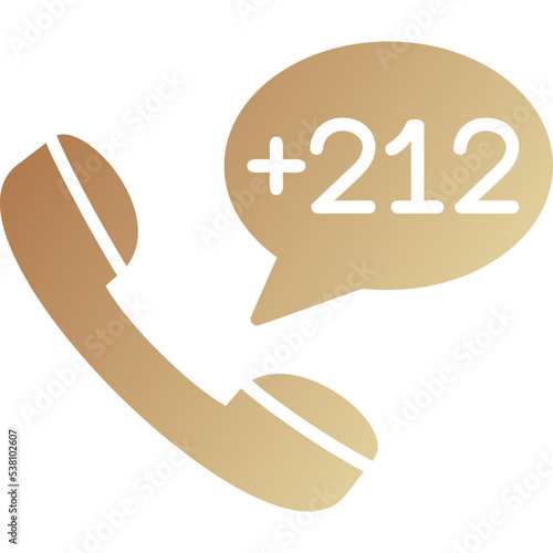 Western Sahara Dial code Icon