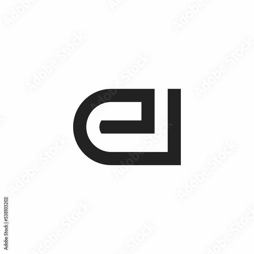simple e and d initials logo Free Download simple e and d initials logo - GFXLoad
