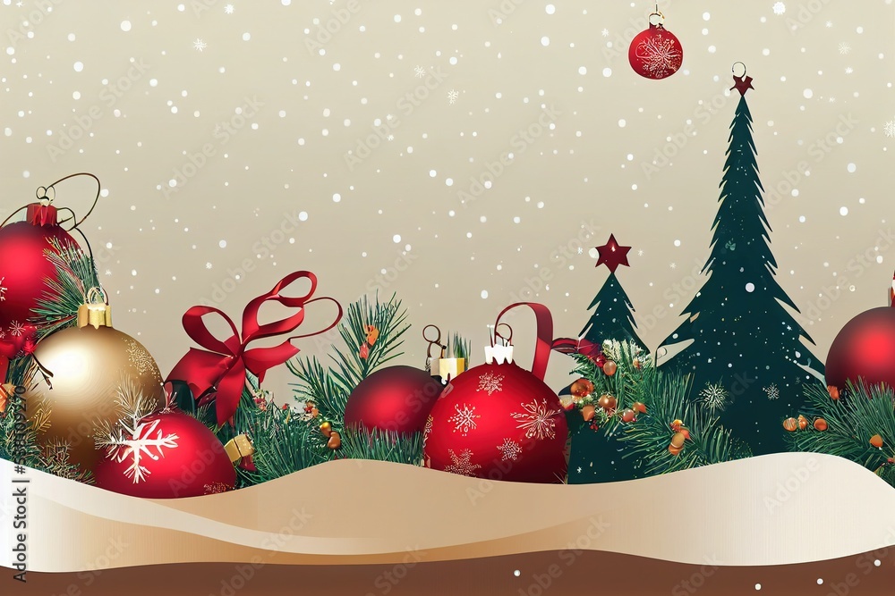 Christmas desktop wallpaper template, editable greetings, festive Christmas desktop wallpaper template, editable greetings, festive