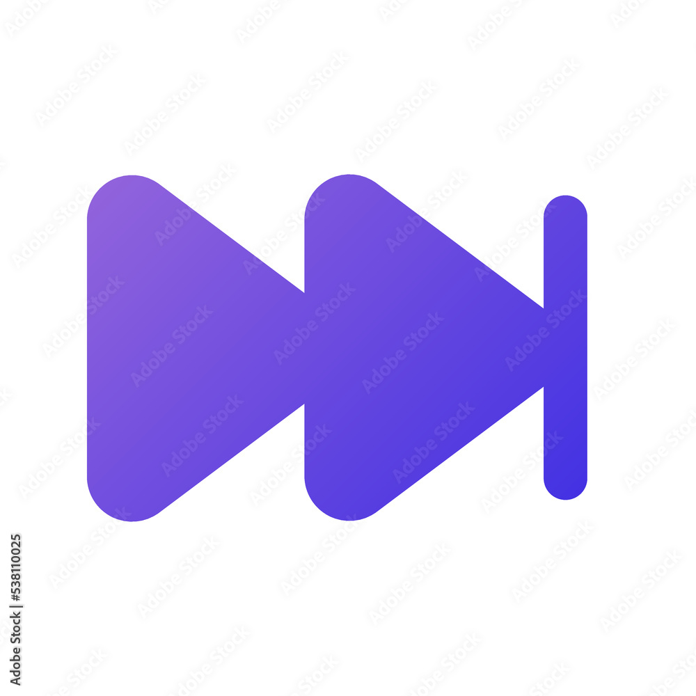 next icon flat gradient style next icon flat gradient style