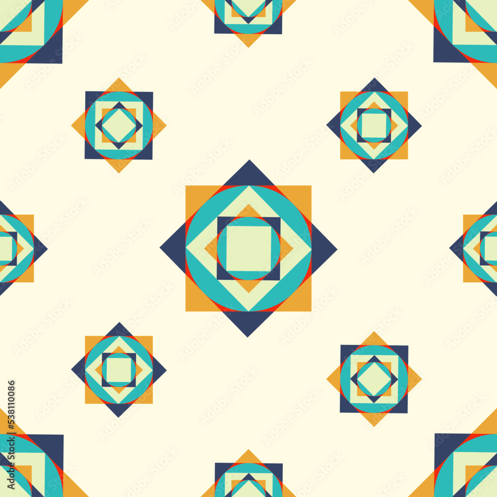 The seamless minimal pattern in Thai Style The seamless minimal pattern in Thai Style