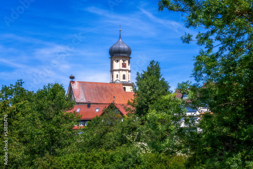 Church in a village of Bavaria