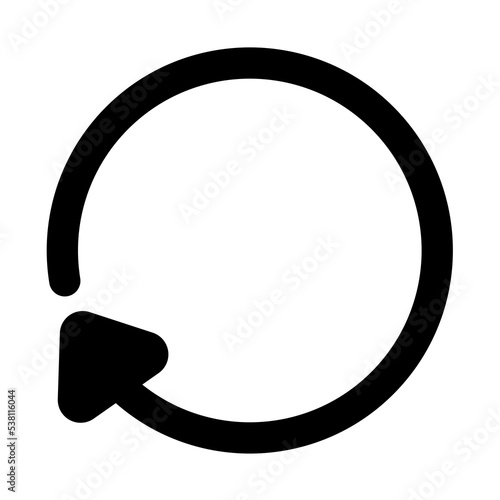 reload icon solid style