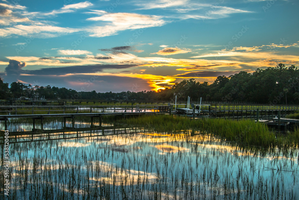 Fototapeta premium Mount Pleasant Sunset 3