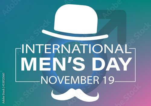 International Men's day on November 19th.