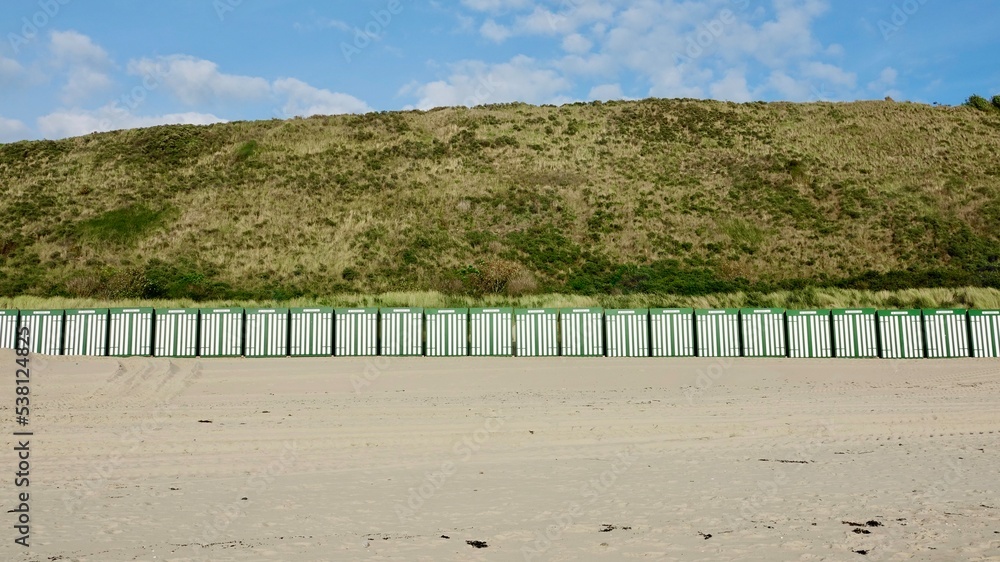 Strandhütte am Nordseestrand