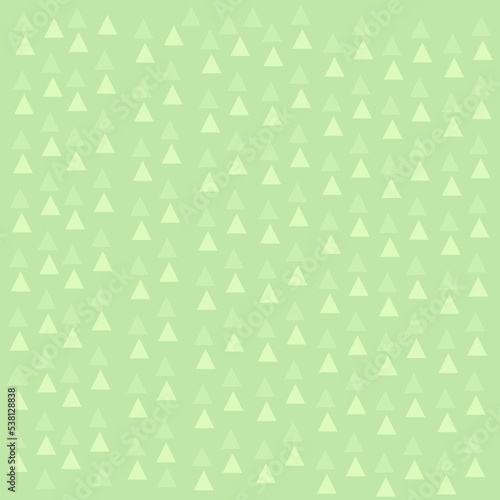 Hand draw triangle and green background. The template for the packaging, baby textile,typography, website background 