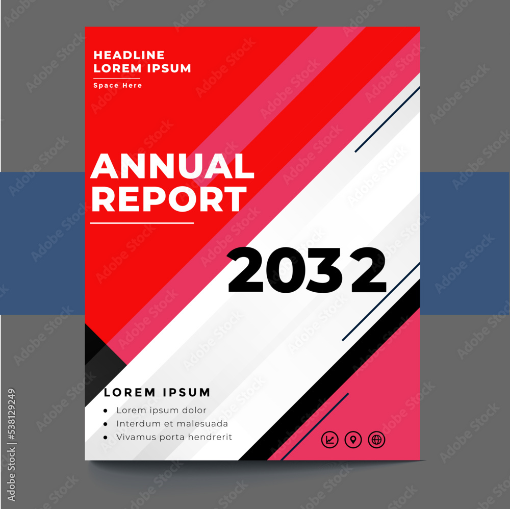 Corporate Book Cover Design Template in A4. Can be adapt to Brochure, Annual Report Corporate Book Cover Design Template in A4. Can be adapt to Brochure, Annual Report