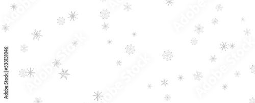 The winter background, falling snowflakes