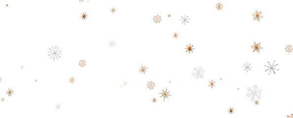 The winter background, falling snowflakes