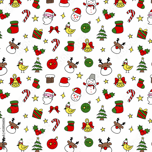 Collection of cartoon gift boxes, letters, stars, Christmas trees, pretty cute.
background hand drawn of , Children's shirts and pants gift wrapping paper