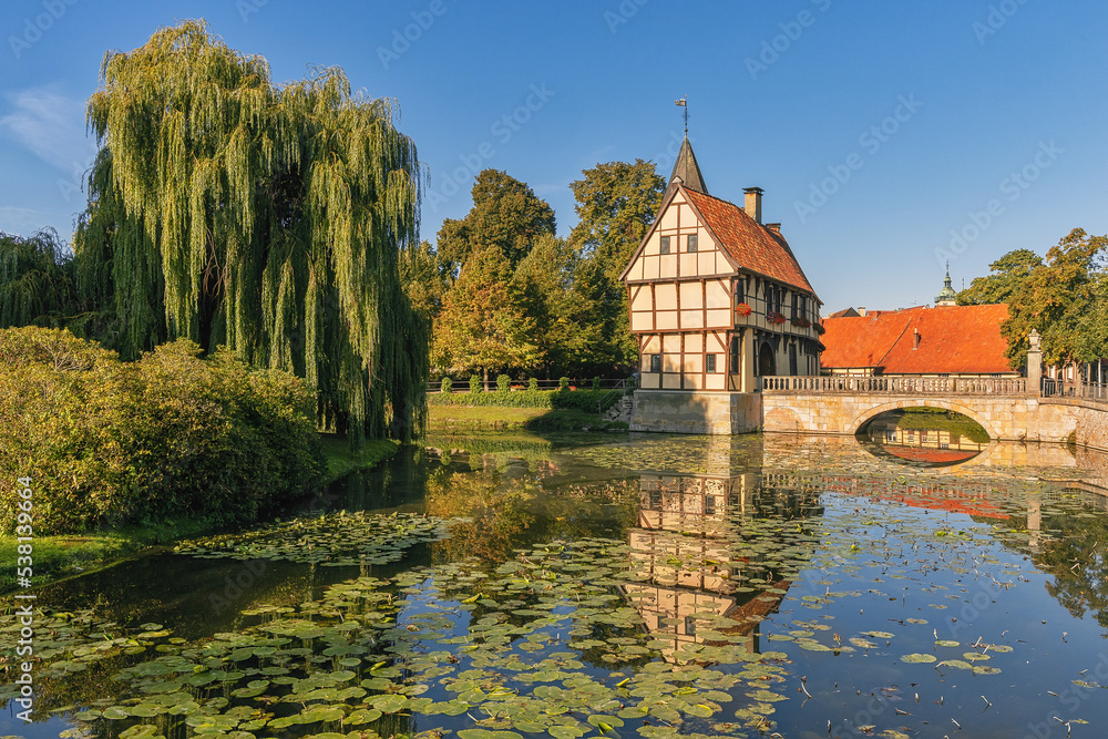 Famous view in the town of Steinfurt, North Rhine-Westphalia, Germany Famous view in the town of Steinfurt, North Rhine-Westphalia, Germany