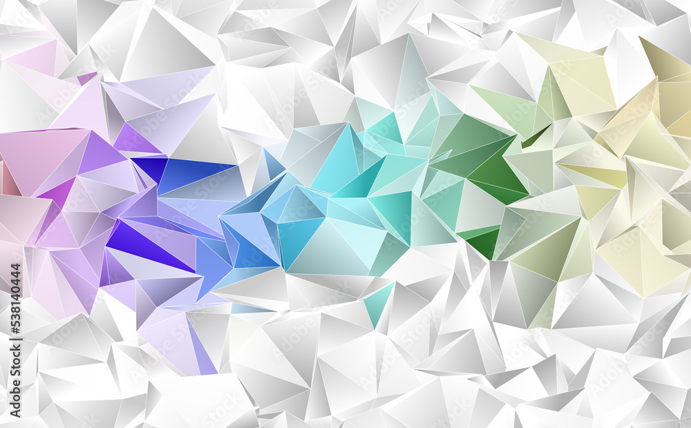 Fototapeta premium Abstract Low-Poly background. triangulated texture. Design 3d. Polygonal geometrical pattern. Triangular modern style