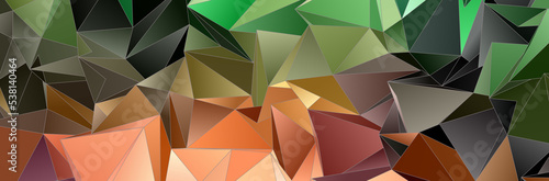 Abstract Low-Poly background. triangulated texture. Design 3d. Polygonal geometrical pattern. Triangular modern style