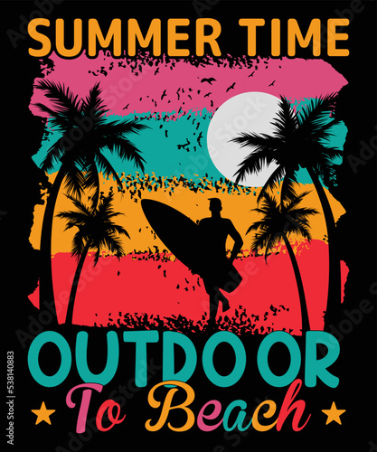 summertime outdoor to beach